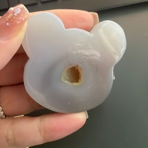 Mickey Mouse Shaped Agate